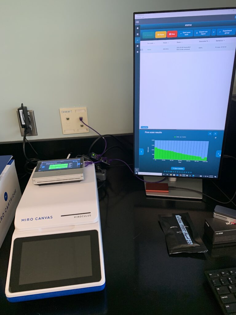 Nanopore devices sequencing 